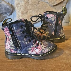 Floral Kids Boots
